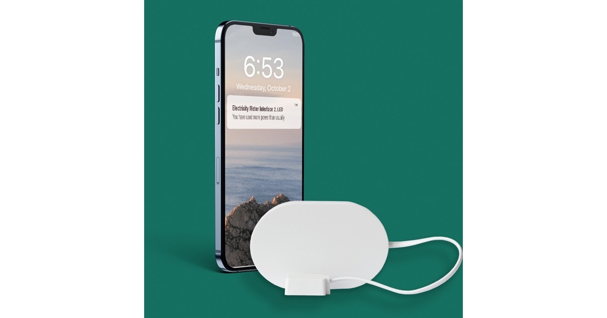 FrientElectricity Meter Interface 2, LED energiebesparing  (Wit, Zigbee 3.0)