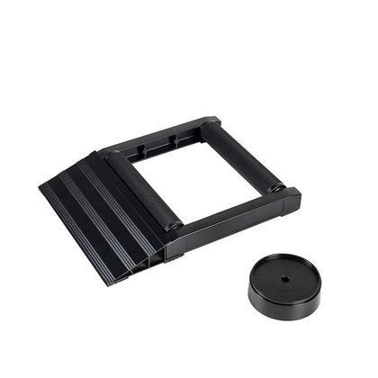 Support KOOROOM SOCLE ALU À ROULEAUX POUR ENTRETIEN CHAINE Universel - Noir