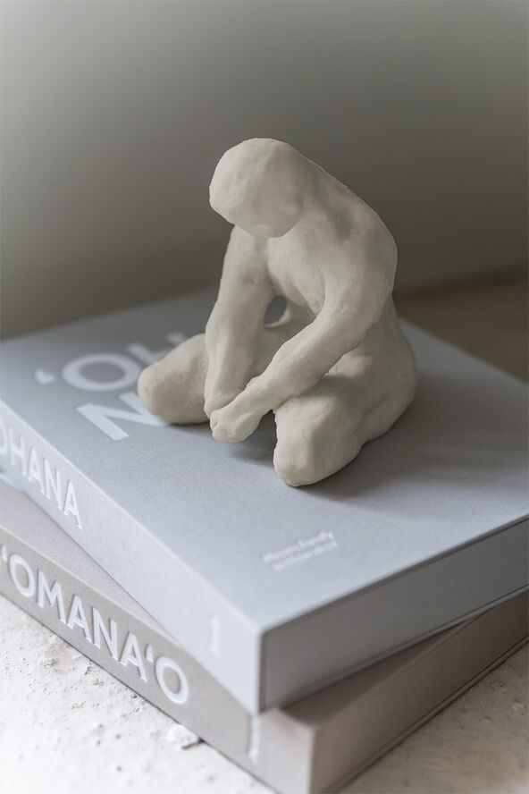 Mette Ditmer ART PIECE meditating man