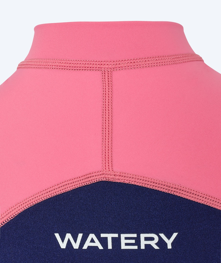 Watery UV våddragt til børn - Calypso Shorty - Pink
