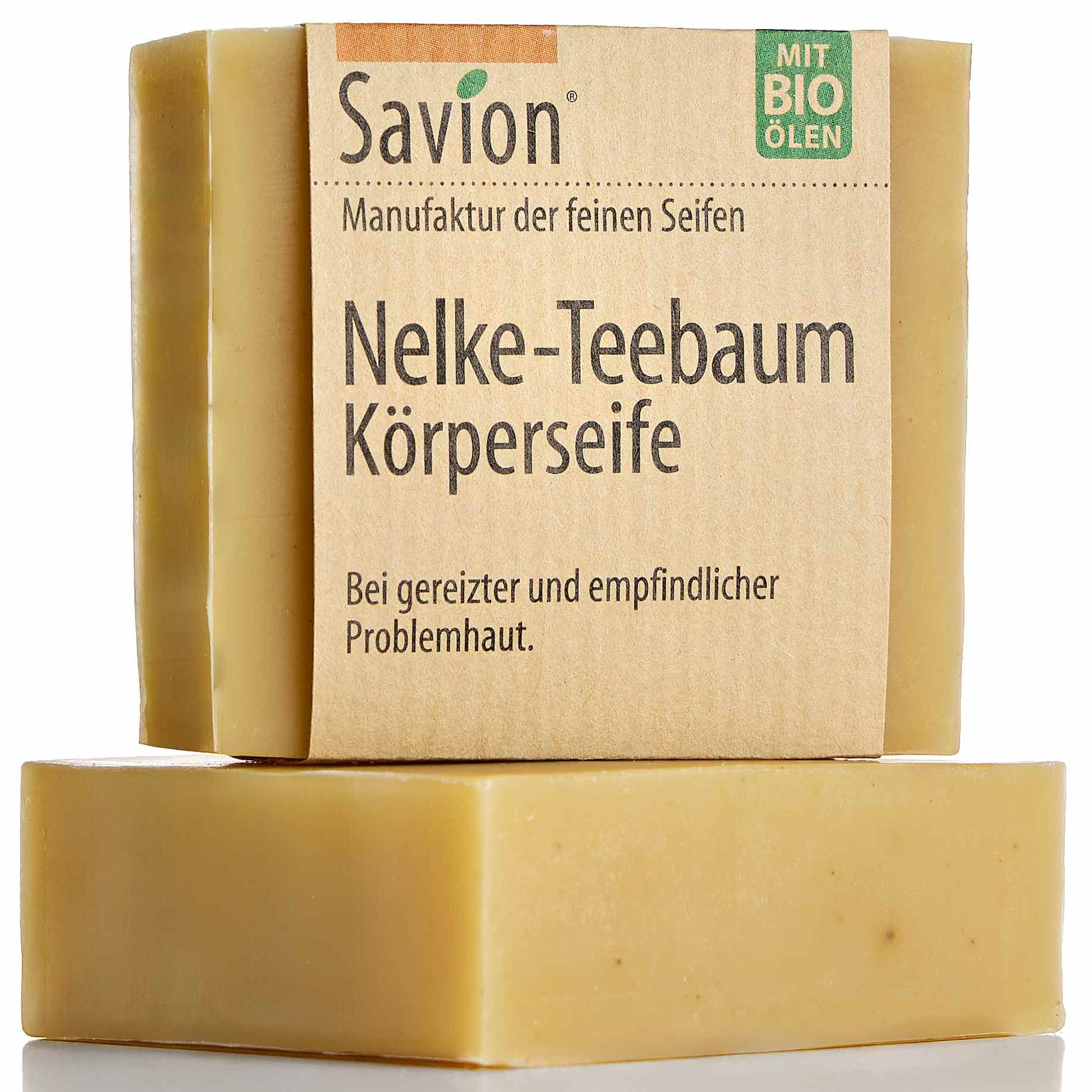Savion Körperseife Nelke-Teebaum
