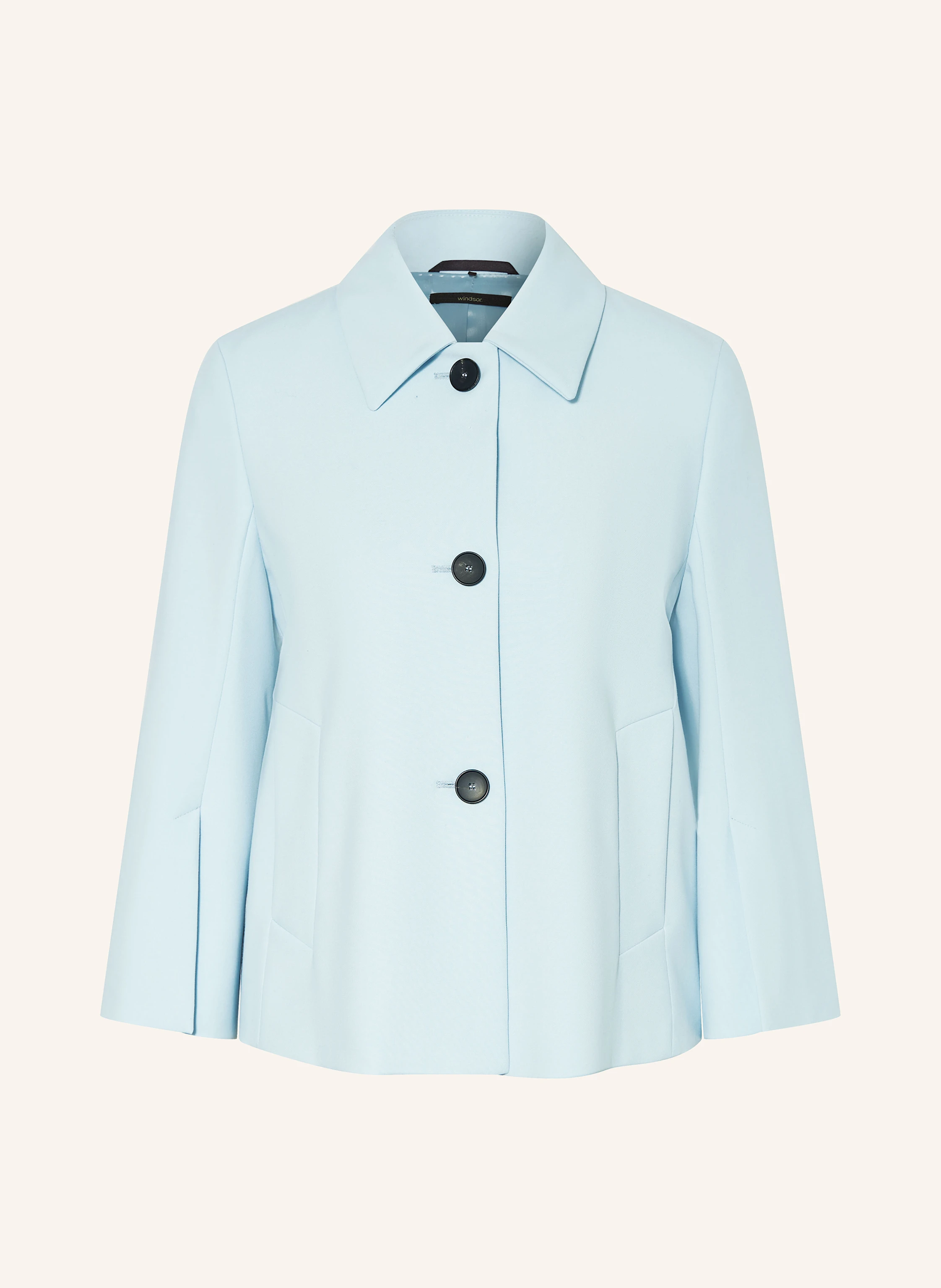 windsor. Kastenjacke aus Jersey mit 3/4-Arm