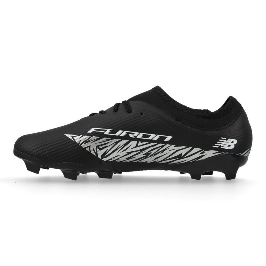 New Balance Furon V8 Team FG 10 Year - Noir/Blanc Enfant