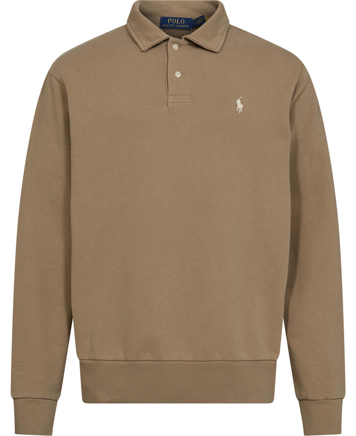 Polo Ralph Lauren LOOPBACK TERRY-LSL-SWS Desert khaki