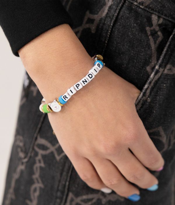 RIPNDIP Plur Beaded Armband (multi gold)