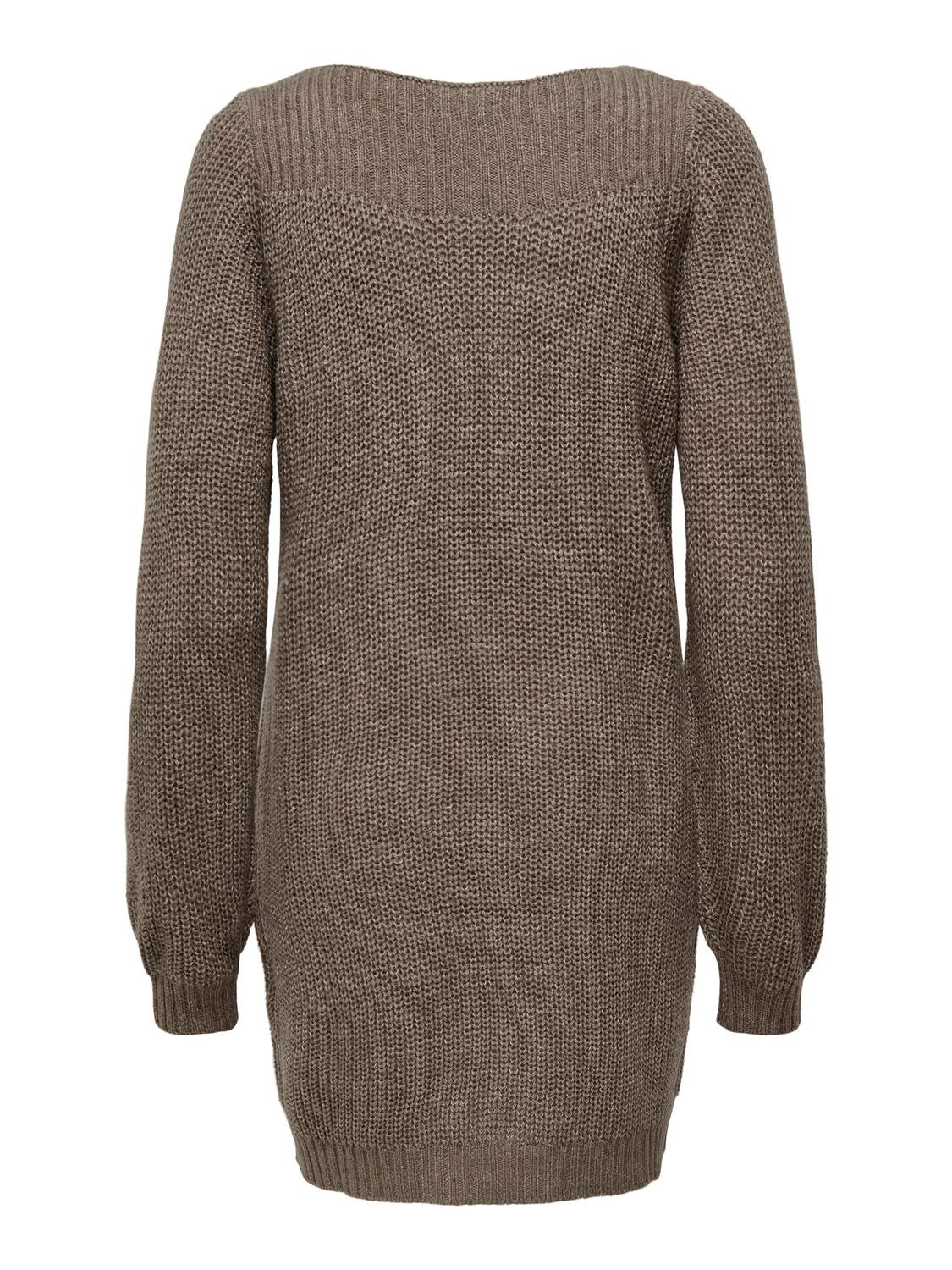 JDYWHITNEY Kurzes Kleid Walnut