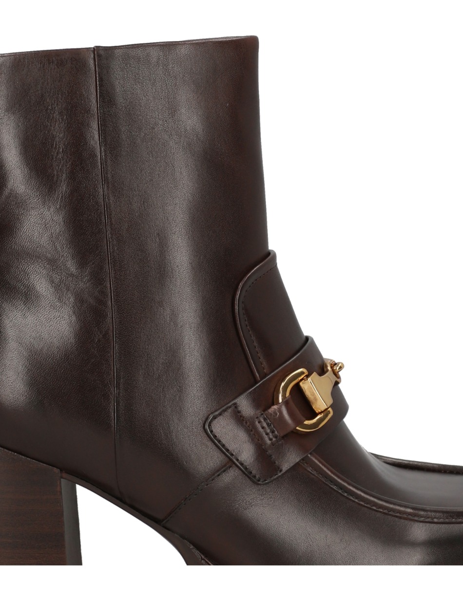 Glattleder Stiefelette