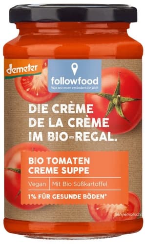 followfood Bio Demeter Tomaten Creme Suppe