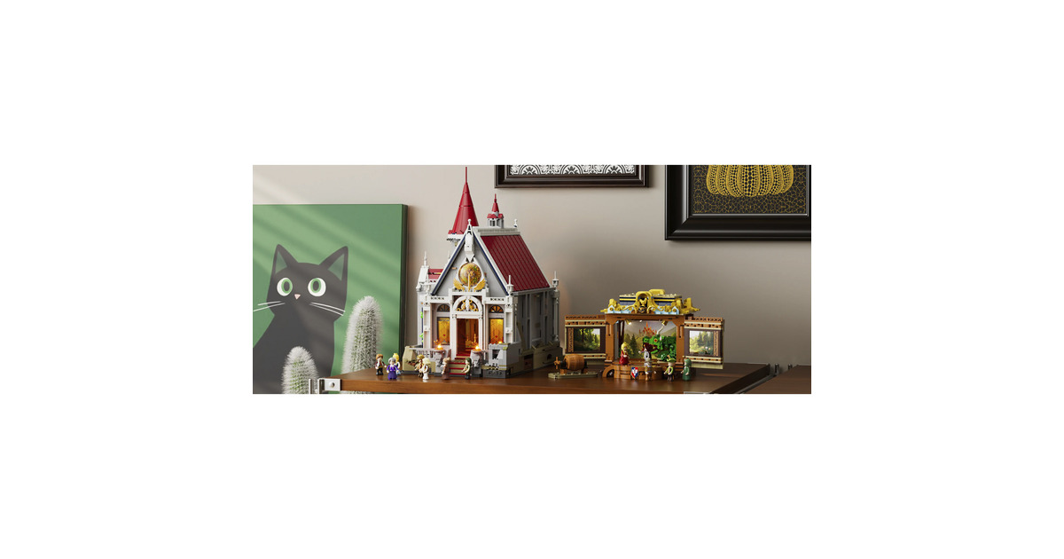 LumibricksMiddle Ages - Castle Banquet Hall Constructiespeelgoed  (L9071)