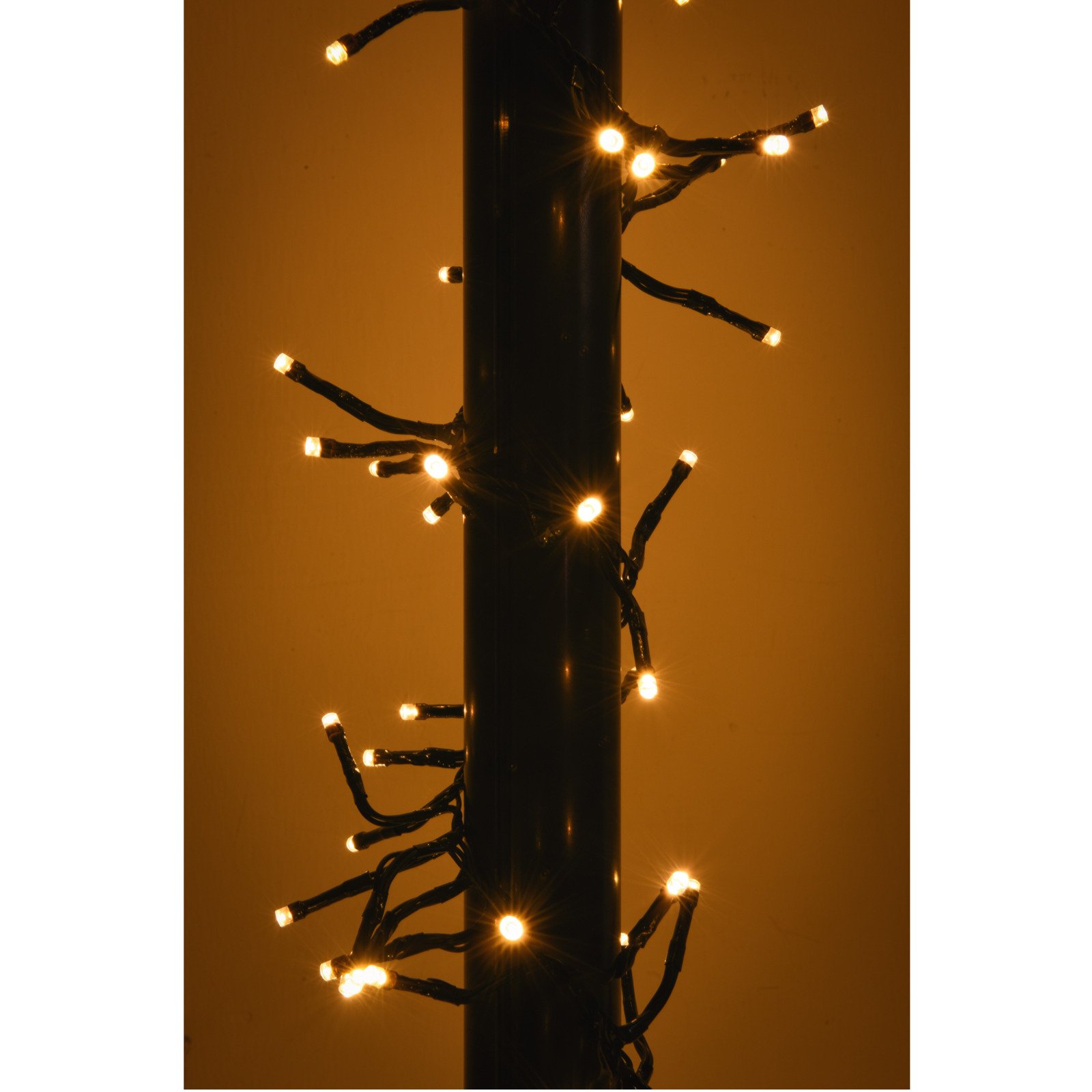 Lichterkette Cluster 600 LED, 6 m