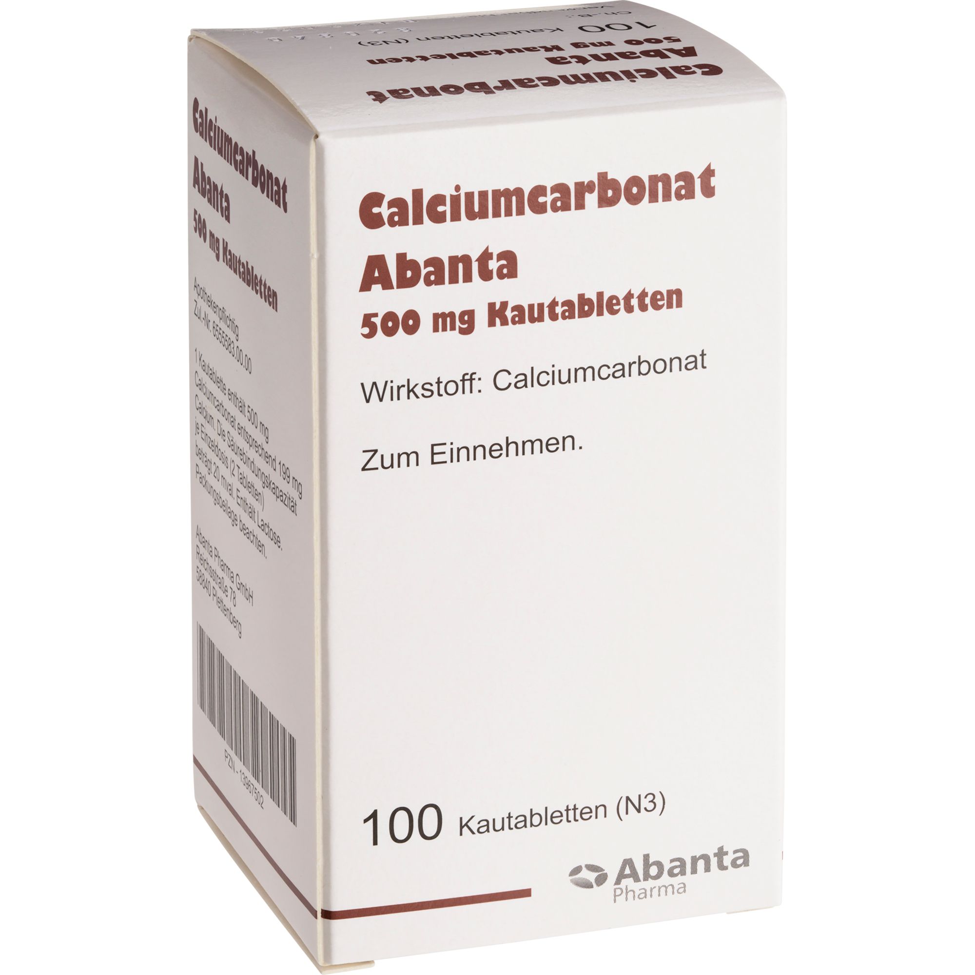 Calciumcarbonat 500