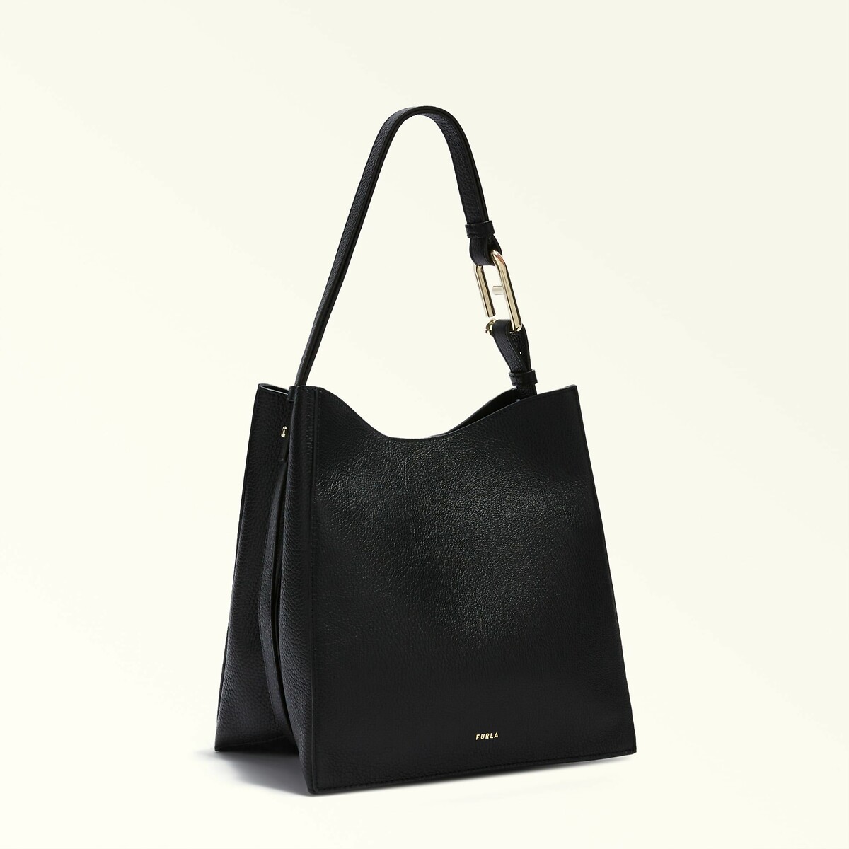 Bolsa saco de couro FURLA NUVOLA S
