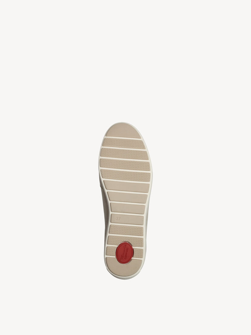 Leren Instappers - beige