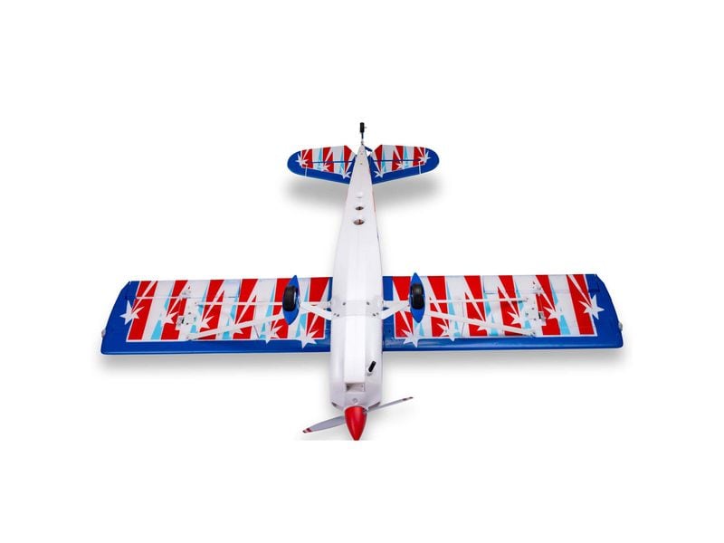 E-flite Motorflugzeug Decathlon RJG 1.2 m BNF Basic Kunstflugtrainer mit starkem Brushless Antrieb und Spektrum Technik