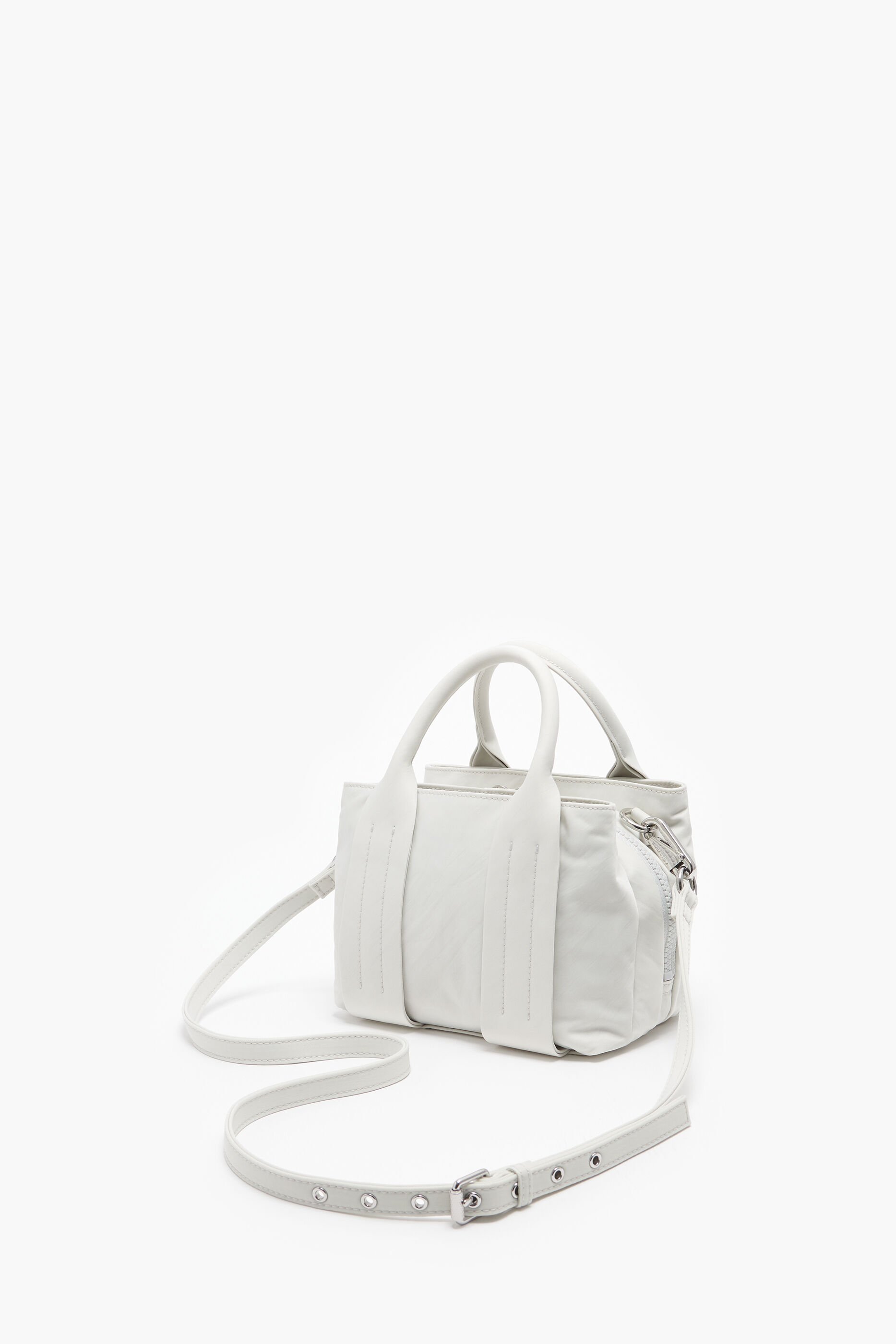 Bolsa de nylon tamanho XS cinza