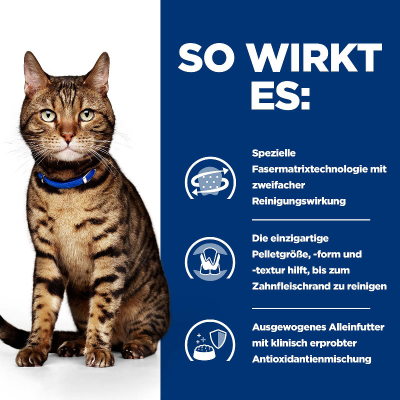 Hill's VET Katze Prescription Diet t/d Dental Health Huhn 1.5kg