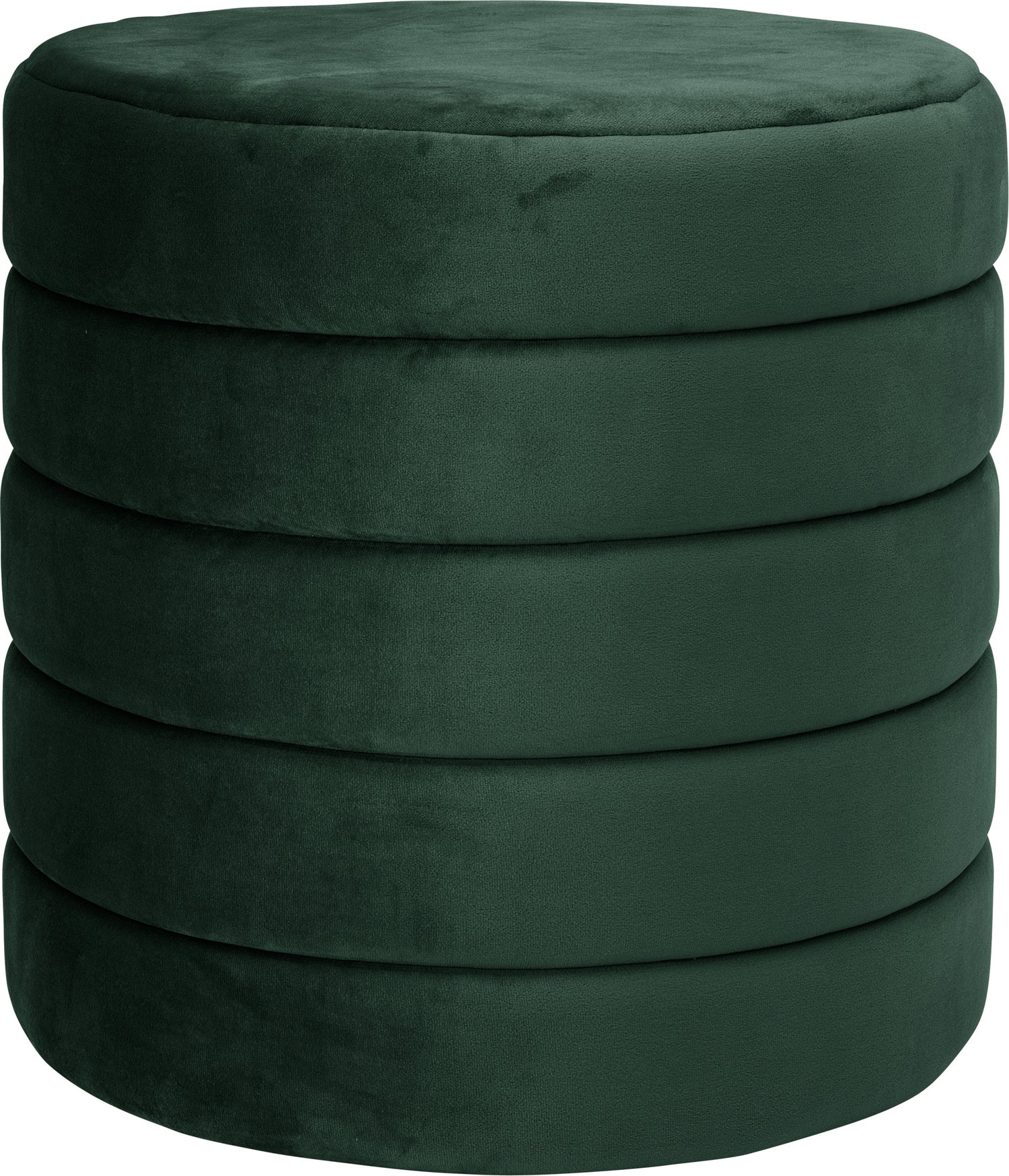 Intratuin poef Ryota groen D 36 H 40 cm