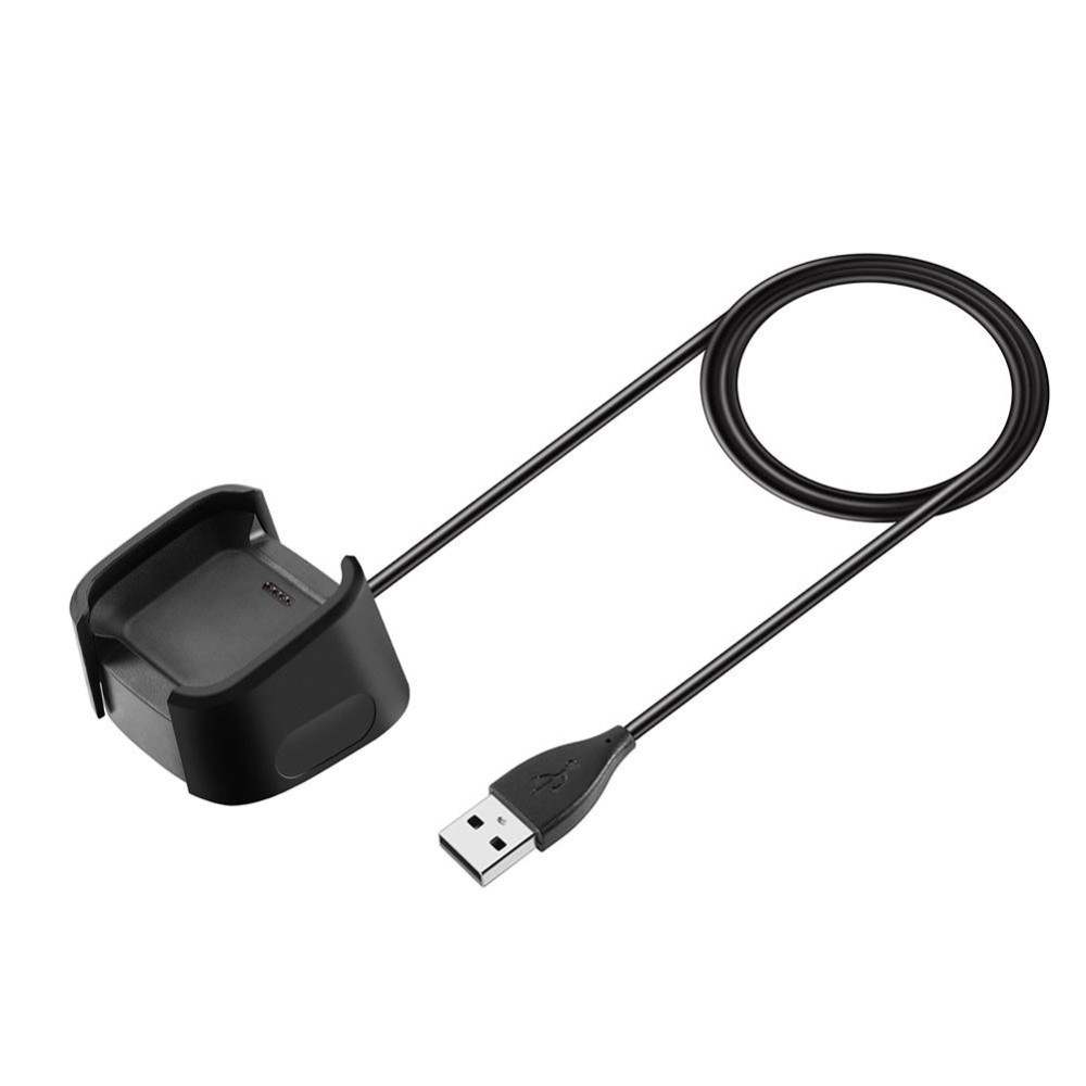 (1m) Fitbit Versa 2 USB Ladegerät Dockingstation - Schwarz