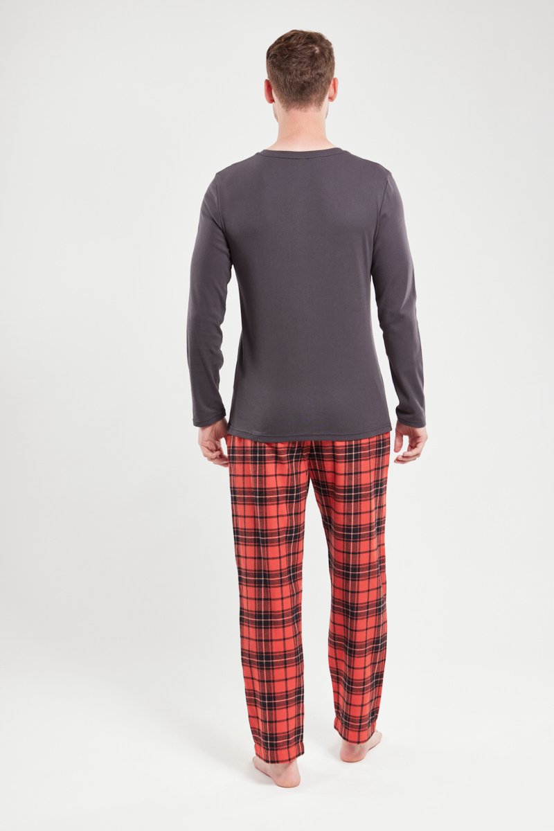 Pyjama à carreaux - coton