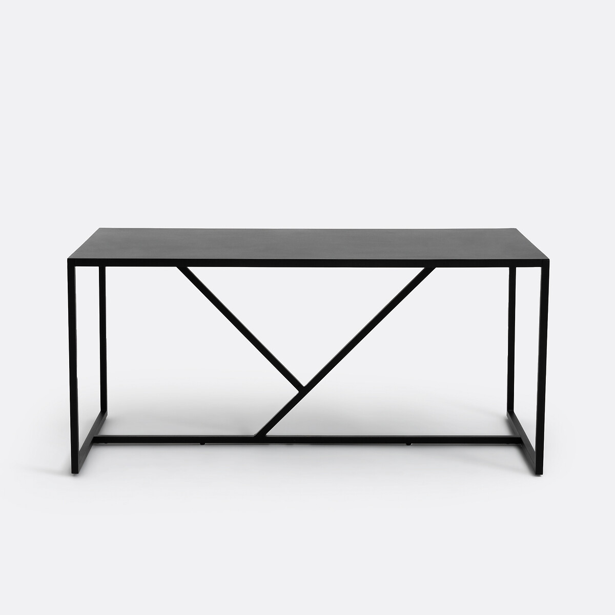 LA REDOUTE INTERIEURS<br>Mesa retangular de alumínio para jardim, Abby