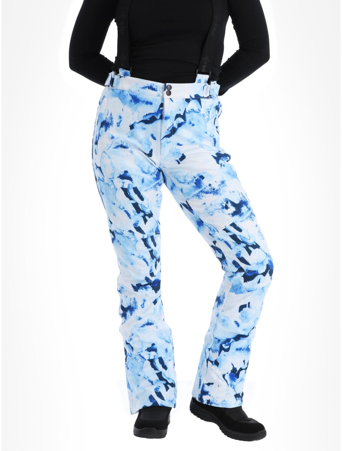 Torien-W softshell skibroek dames  kort model