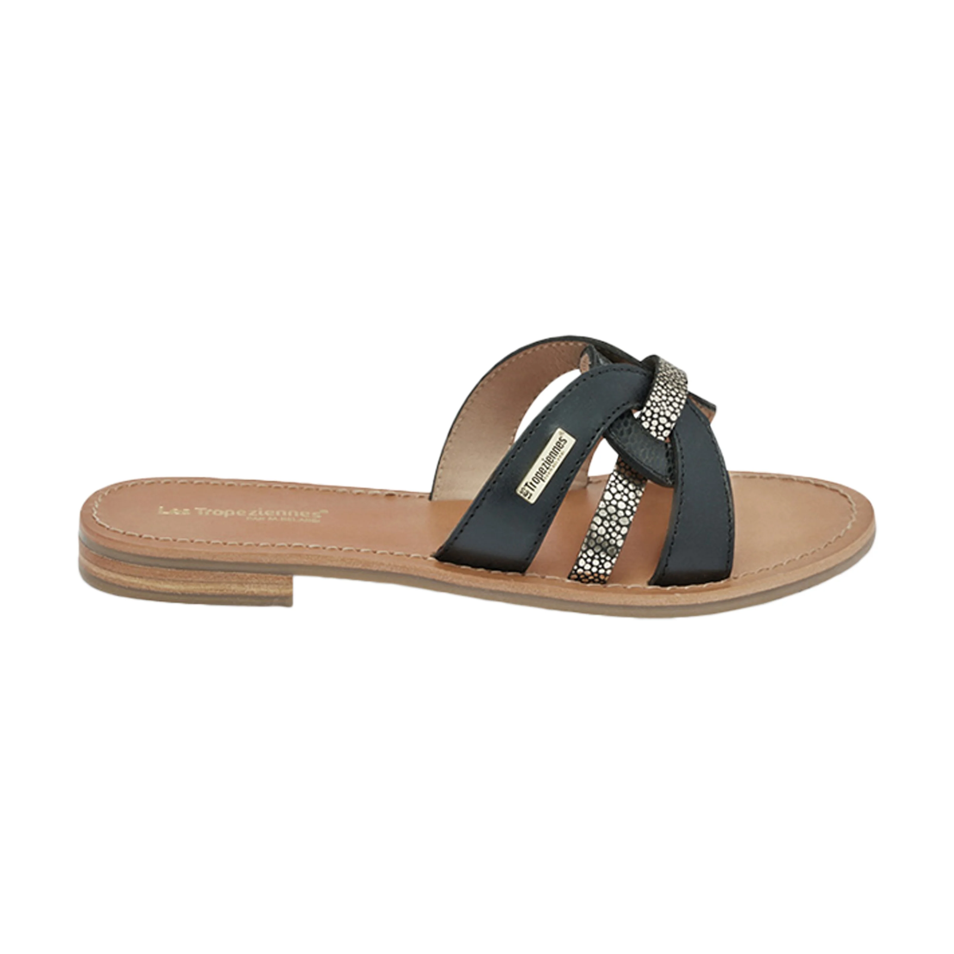 Sandales cuirpar m.belarbi hamsuko | Noir