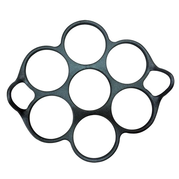 Moule silicone 7 blinis pancakes pour poêle noir Patisse