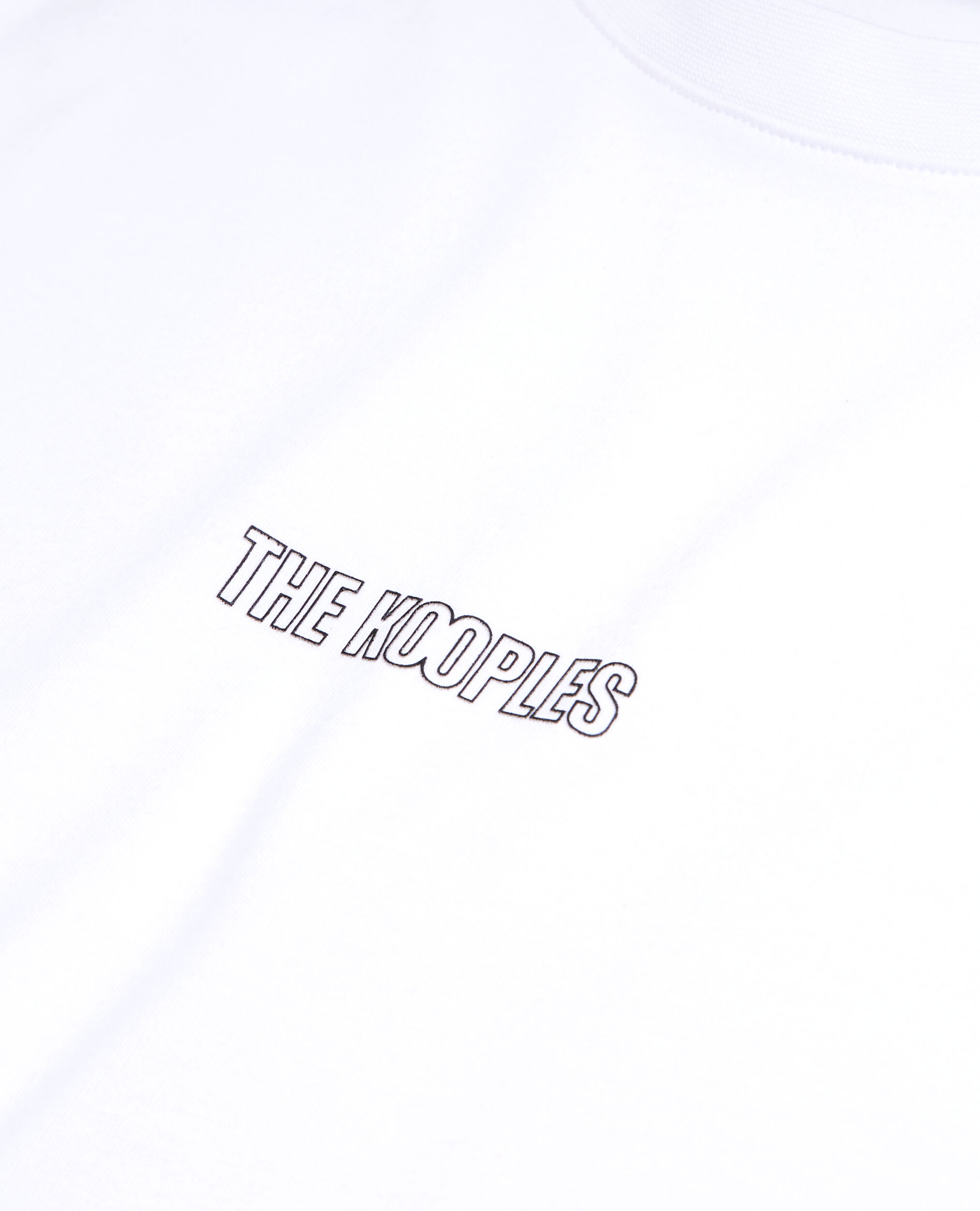T-shirt blanc avec logo