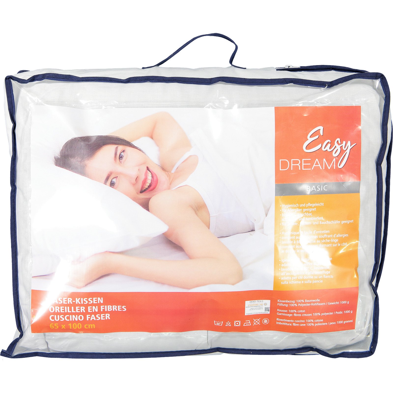 Easy Dream Faser-Duvet Basic 160x210 Duvet Nordisch