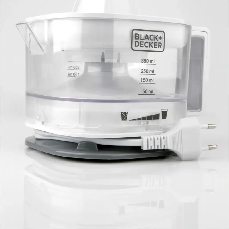 Presse-agrumes Black & Decker BXCJ25E 25W avec regulateur de pulpe