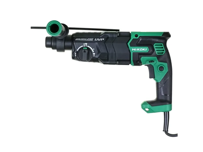 Hikoki DH28PECWSZ, SDS-plus, Sort, Grøn, Børsteløs motor, 2,8 cm, 4300 rpm, 950 rpm