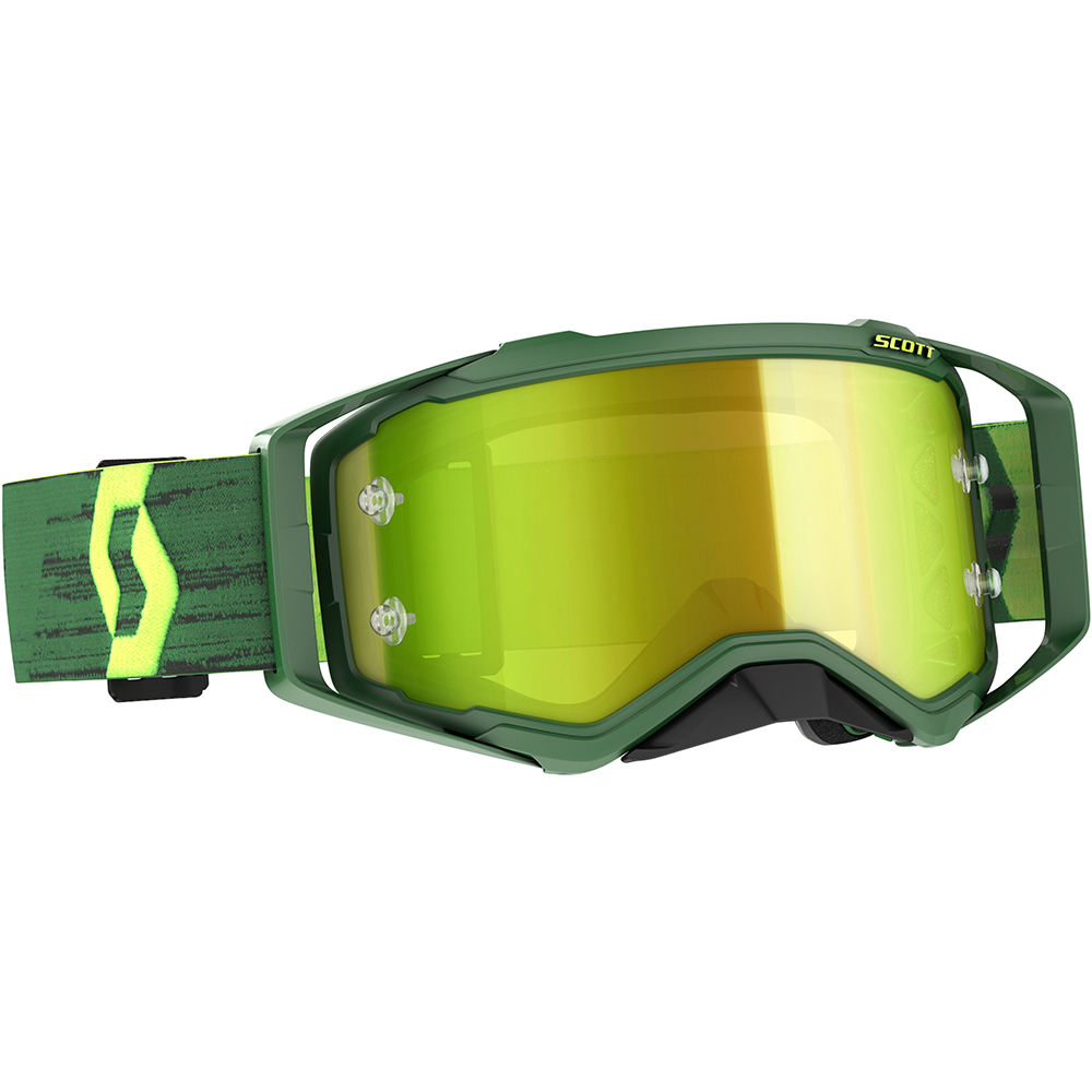 Scott - Masque Prospect Ecran Iridium Vert / Jaune