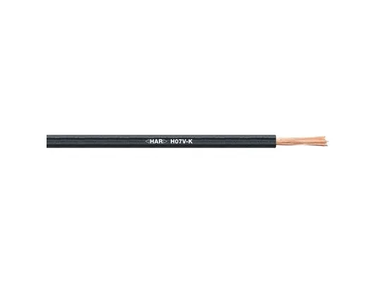 Lapp H07V-K, Højspændingskabel, Sort, Polyvinylchlorid (PVC), Polyvinylchlorid (PVC), Cooper, 4 mm²