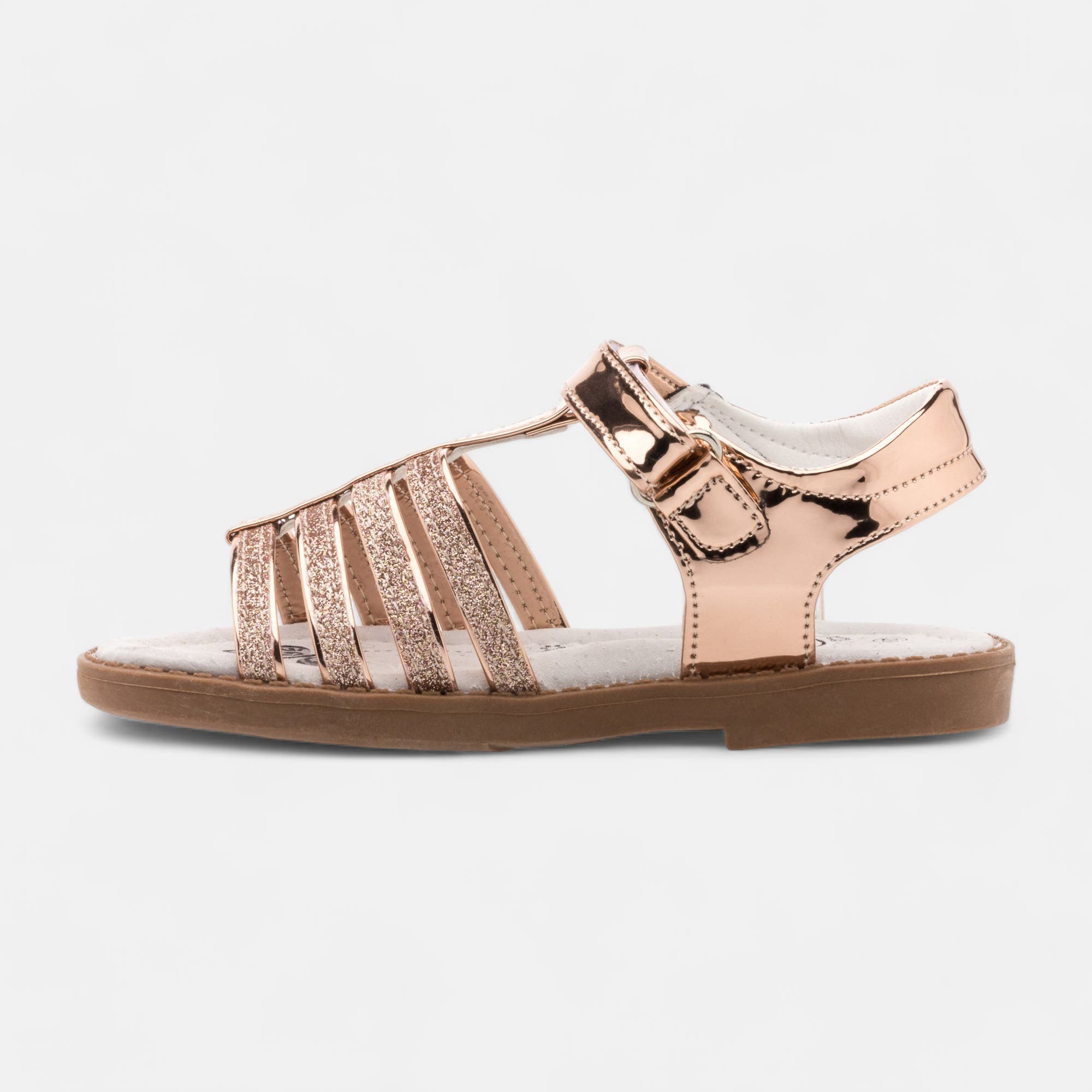 Nu-pieds Fille rose