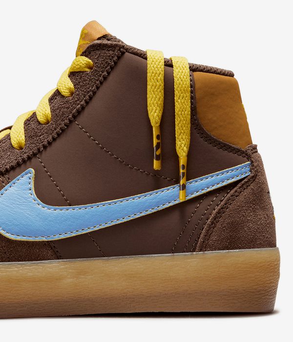 Nike SB x Why So Sad? Bruin High Premium Schuh (light chocolate light blue)
