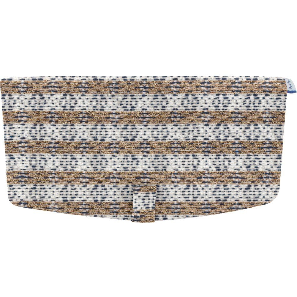 Rabat Sac Compagnon Rayure Bleu Cuivré