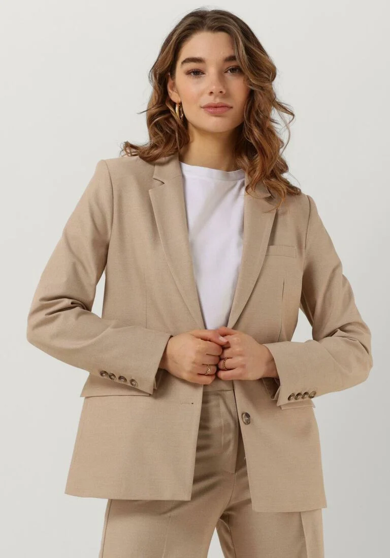 SELECTED FEMME beige selected femme blazer slfeliana ls blazer
