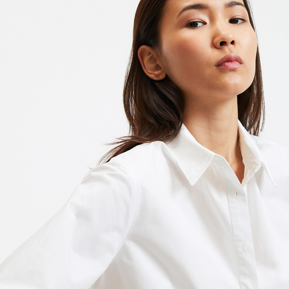 COLEÇÕES LA REDOUTE<br>Camisa ampla com mangas compridas