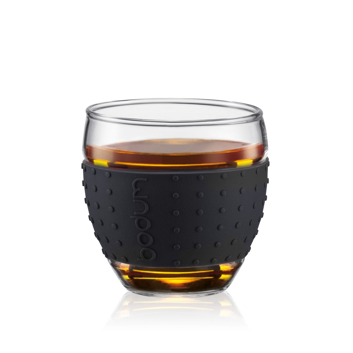 Bodum 2 pk glass med silikonbånd PAVINA 0.35 L