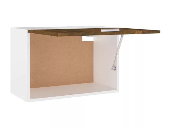 Armoire suspendue Chêne fumé 60x31x40 cm Bois d'ingénierie