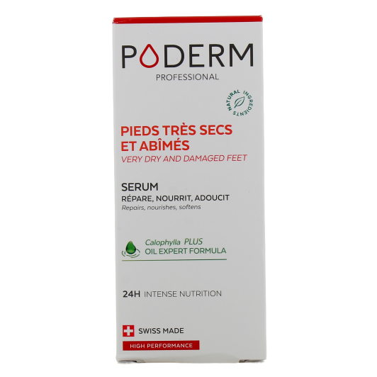Poderm sérum pieds très secs, abimés - Soin nourrissant réparateur
