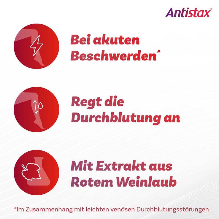 Antistax Venencreme belebt müde & schwere Beine, 50 g