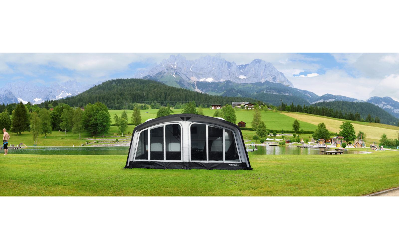 Westfield Galaxy 2.0 Wohnwagen Vorzelt aufblasbar Größe 8