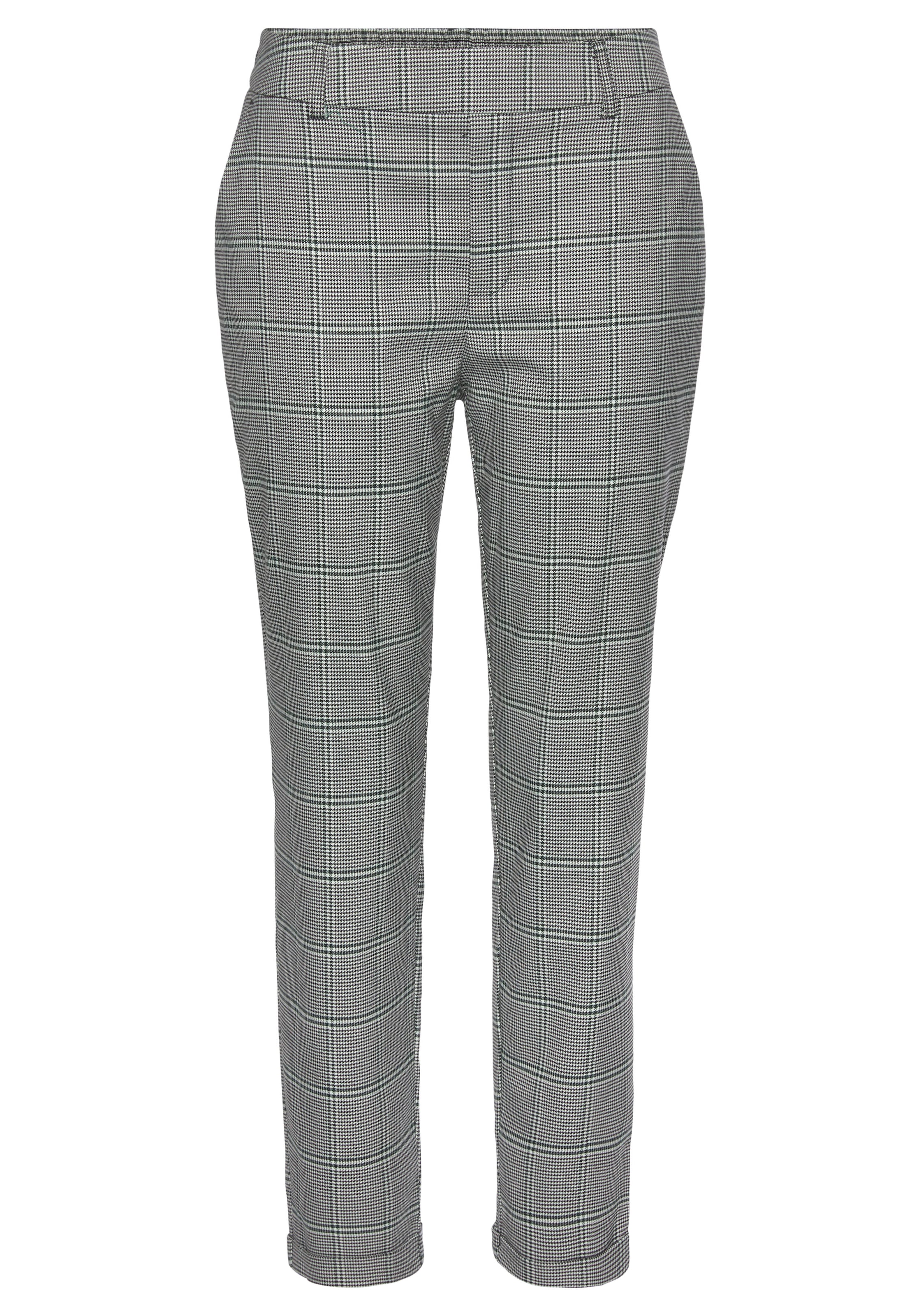 LASCANA Schlupfhose  mit Gummibund hinten, Stoffhose mit Taschen, Business-Look