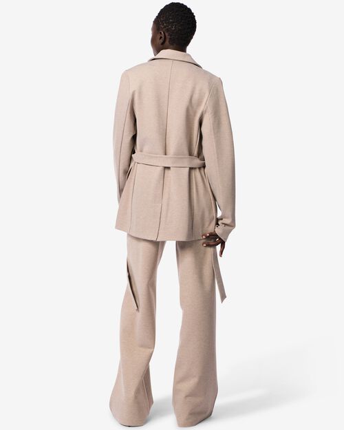 dames blazer Ellis beige