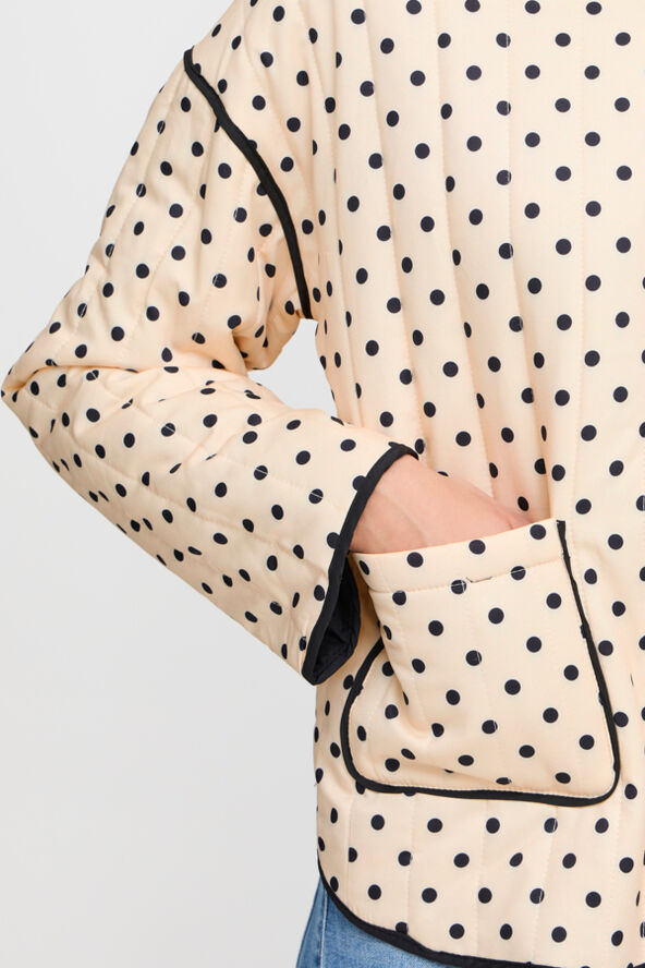 ICHI IXMALINI JA Creme w. black dot