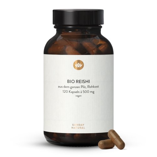 Sunday Natural Products  Bio ReishiKapseln