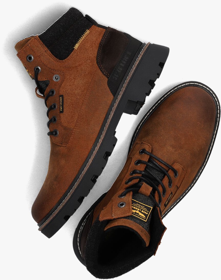 PME LEGEND cognac pme legend veterboots dragan