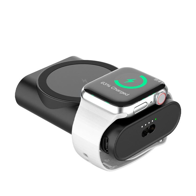 Hâws - Orø 3-i-1 Trådløs Oplader og Powerbank 5200mAh