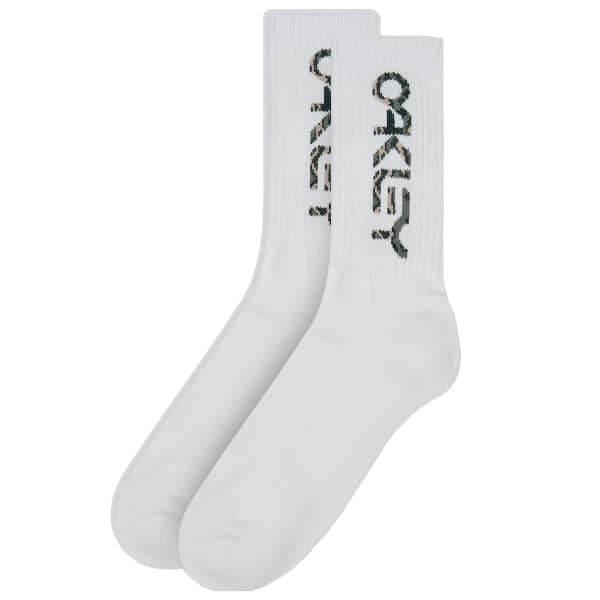 Chaussette vélo OAKLEY B1B SOCKS 2.0 (3 PCS) WHITE